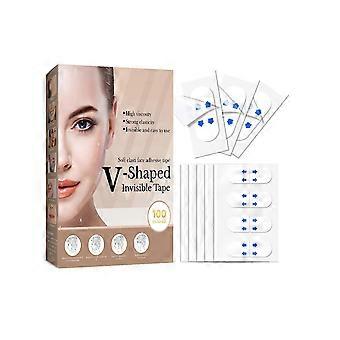 Facial Lifting Sticker V-shaped Facial Lifting Shaping Sticker Double Chin Face Sticker Makeup Invisible Sticker