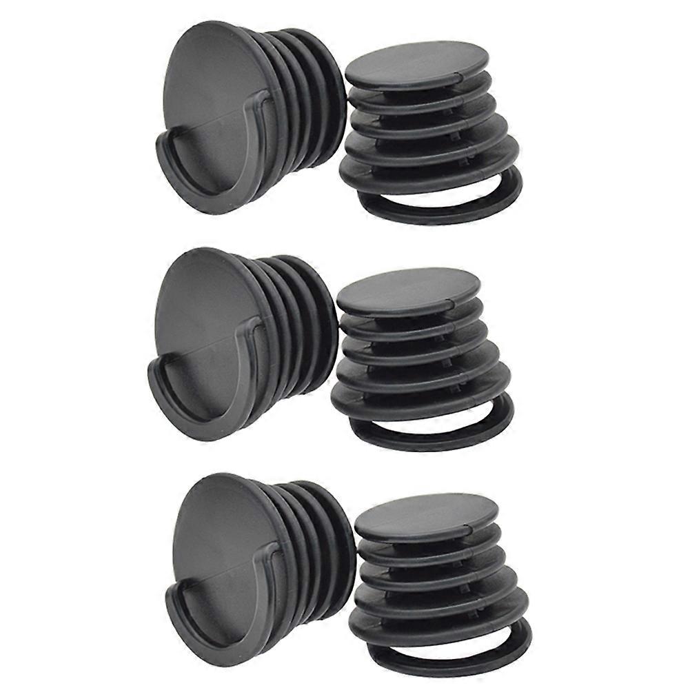 Kayak Trapezoidal Water Retaining Plug PVC with Handle Drain Plug Drain Valve Marine Accessories