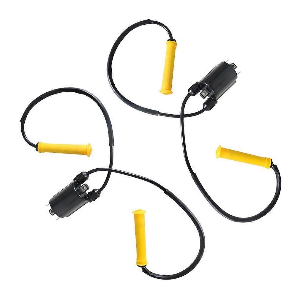 Pair Of Ignition Coil w/ Wire Cap For Honda VTX1300C 1300R 1300S 1300T