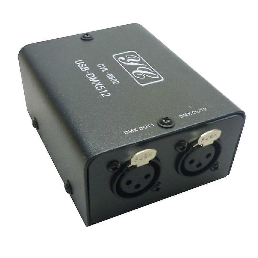 512-Channel USB to DMX512 LED Light -Stage Lighting Module Stage Lighting Controller Mini Decoder