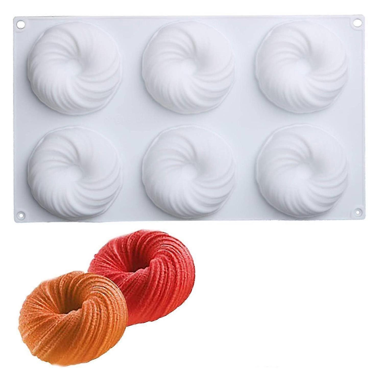 Silicone Baking Mold Non Stick Swirl Shape
