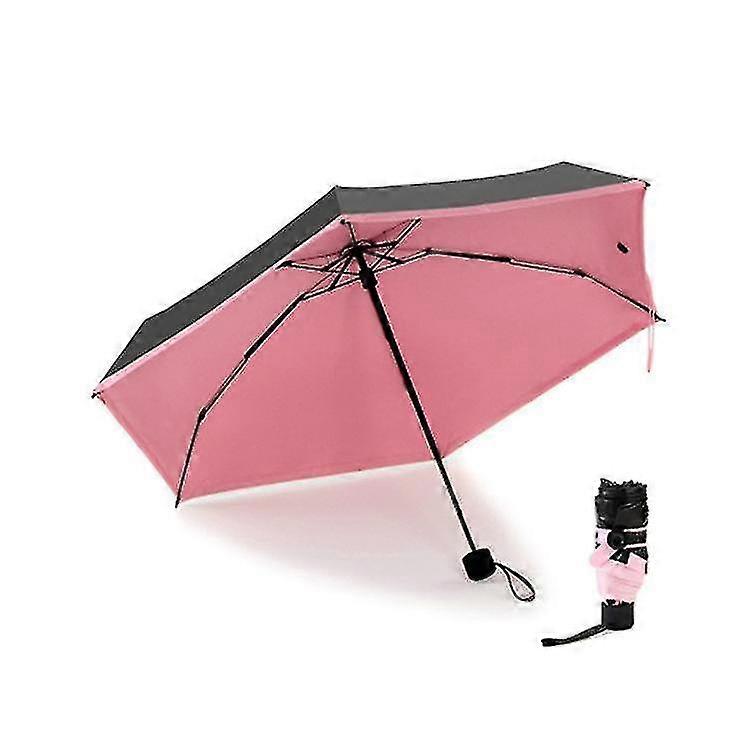 ceative mini pocket umbrella clear men umbrella(pink)