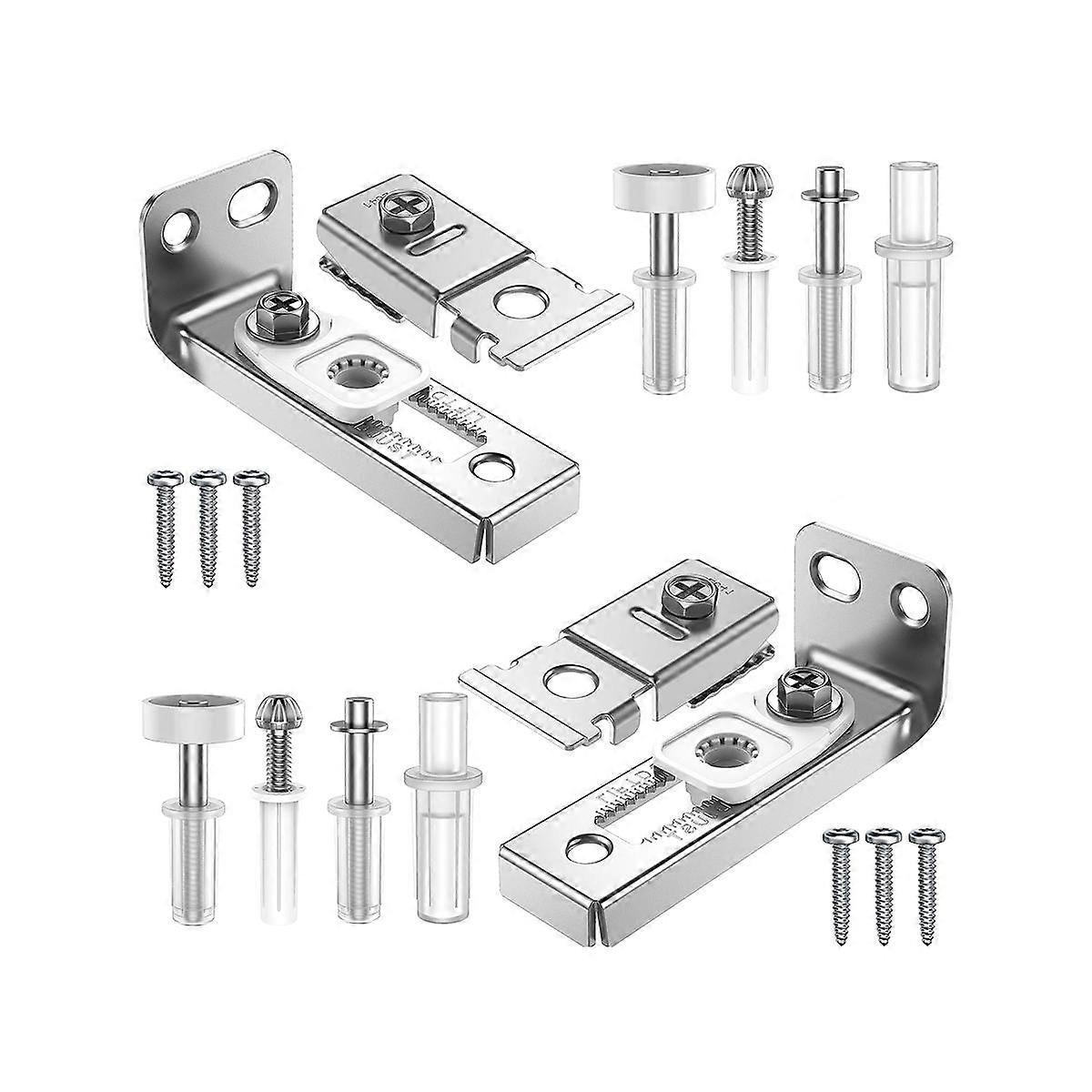 Bi-Fold Door Hardware Repair Kit - Hardware Kit for 2.22Inch to 2.54Inch Track,Folding Pocket Door