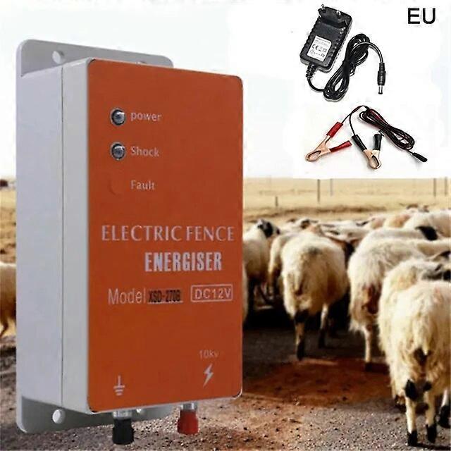 Electric Fence 05 Joules Low Impedance Energizer Livestock Sheep Dog Pig Elephant Cattle Animals High Voltage Pulse Controller