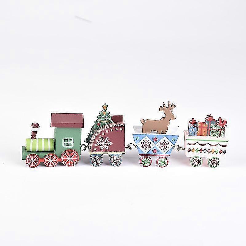 Christmas Table Decorations Mini Toy Train (a, Style) 1 Pieces Bd-YUHAO