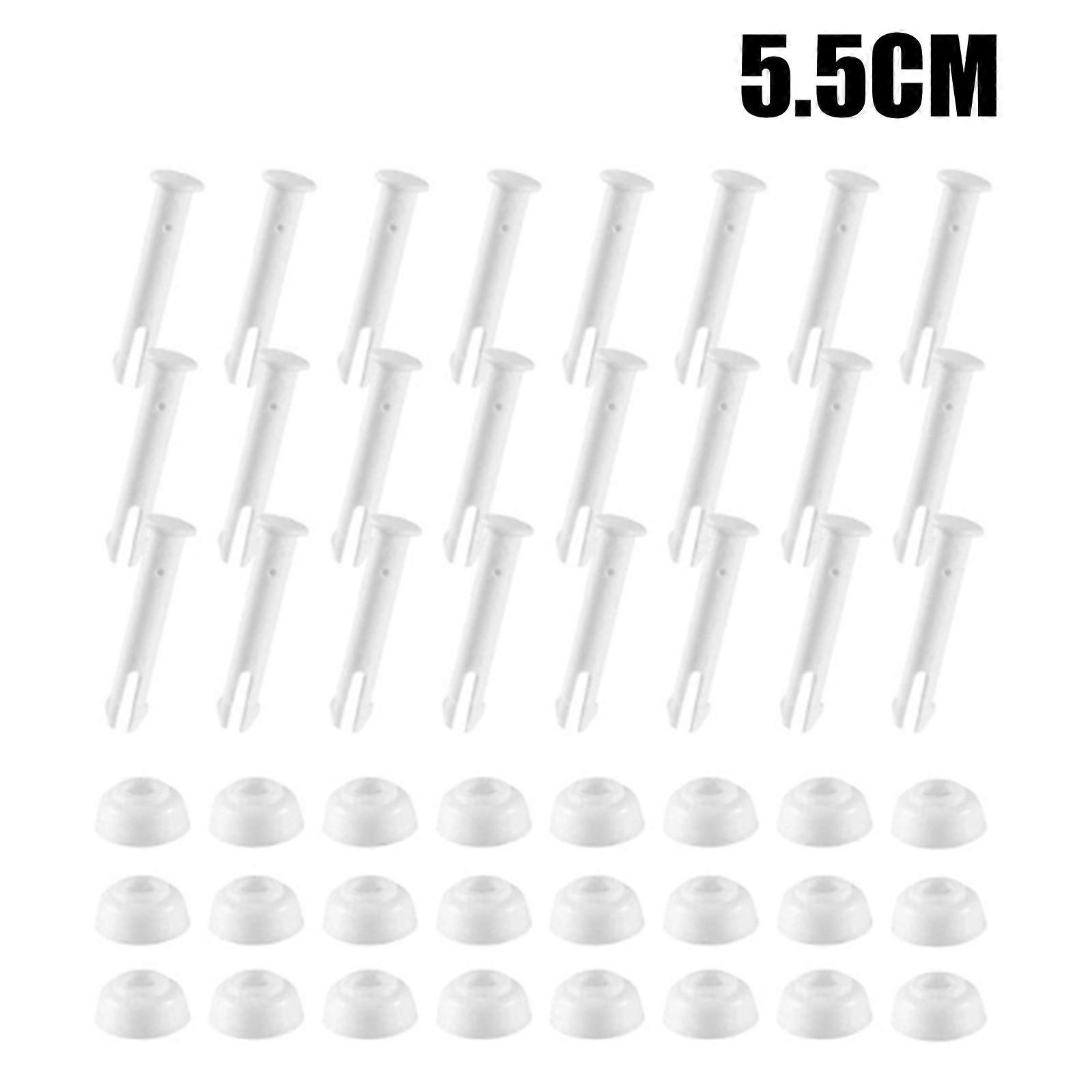 Swimming Pool Accessories Bolt Plug Cap Nail Plastic Pool Joint Pin 24pcs Ground Rectangular Round Frame