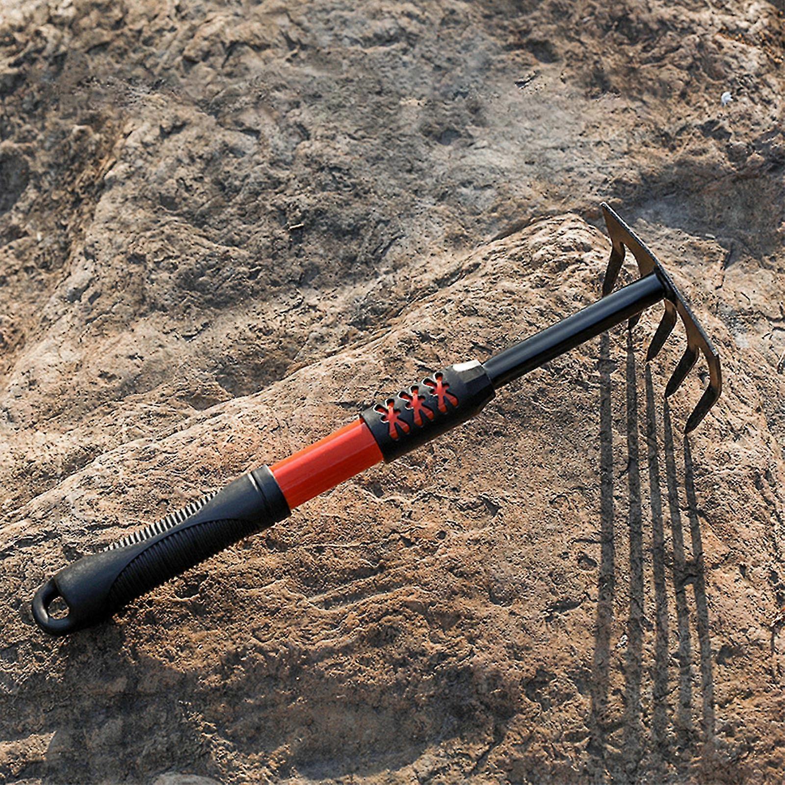S Iron Rake Duty Ening Tools Steel With Soft Rubberized Non-slip Durable En Hand Tools En For Men Women