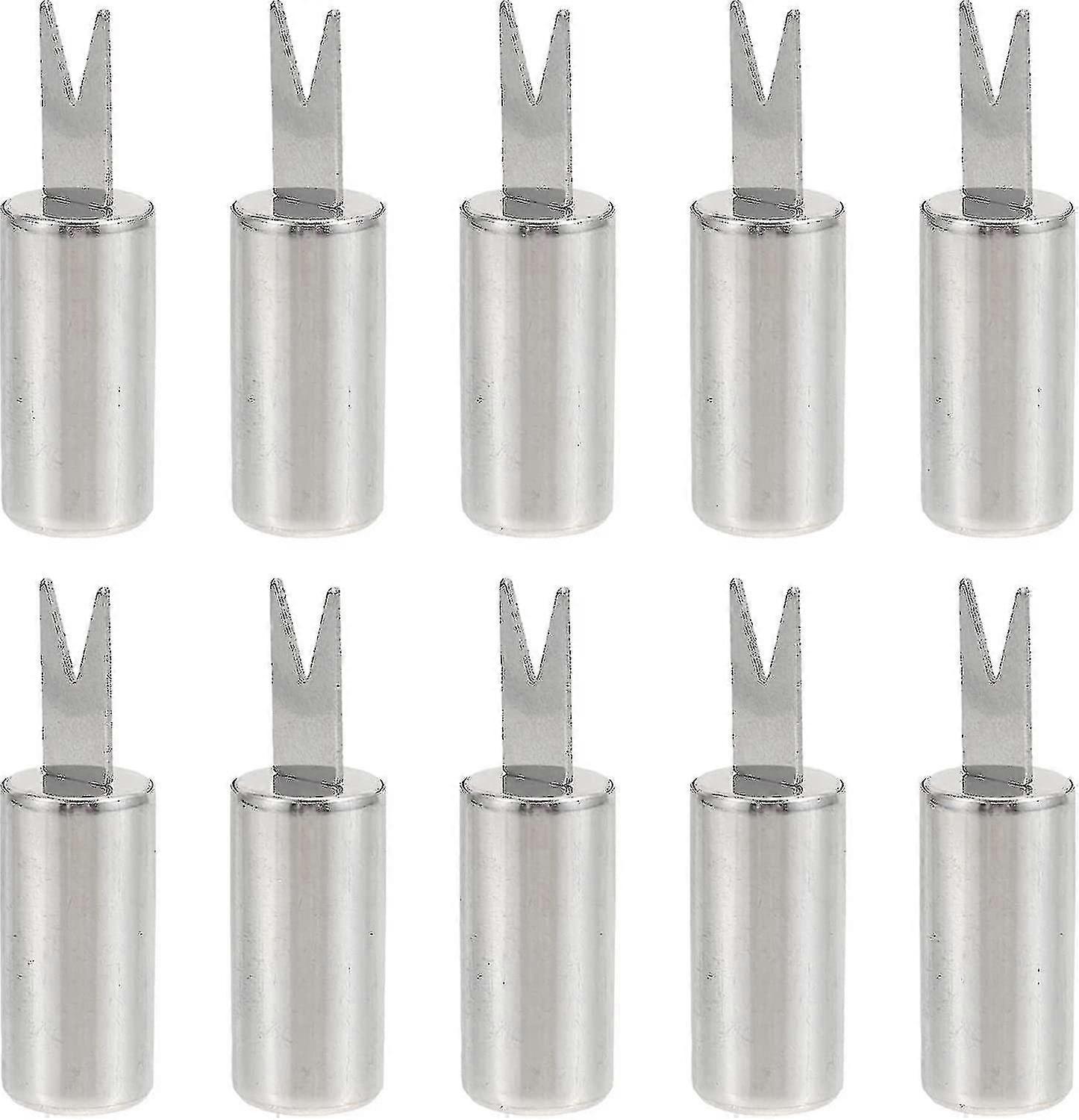 10pcs Cob Hs Less Steel On The Cob Skewers Fruit Food Forks Forks Prong
