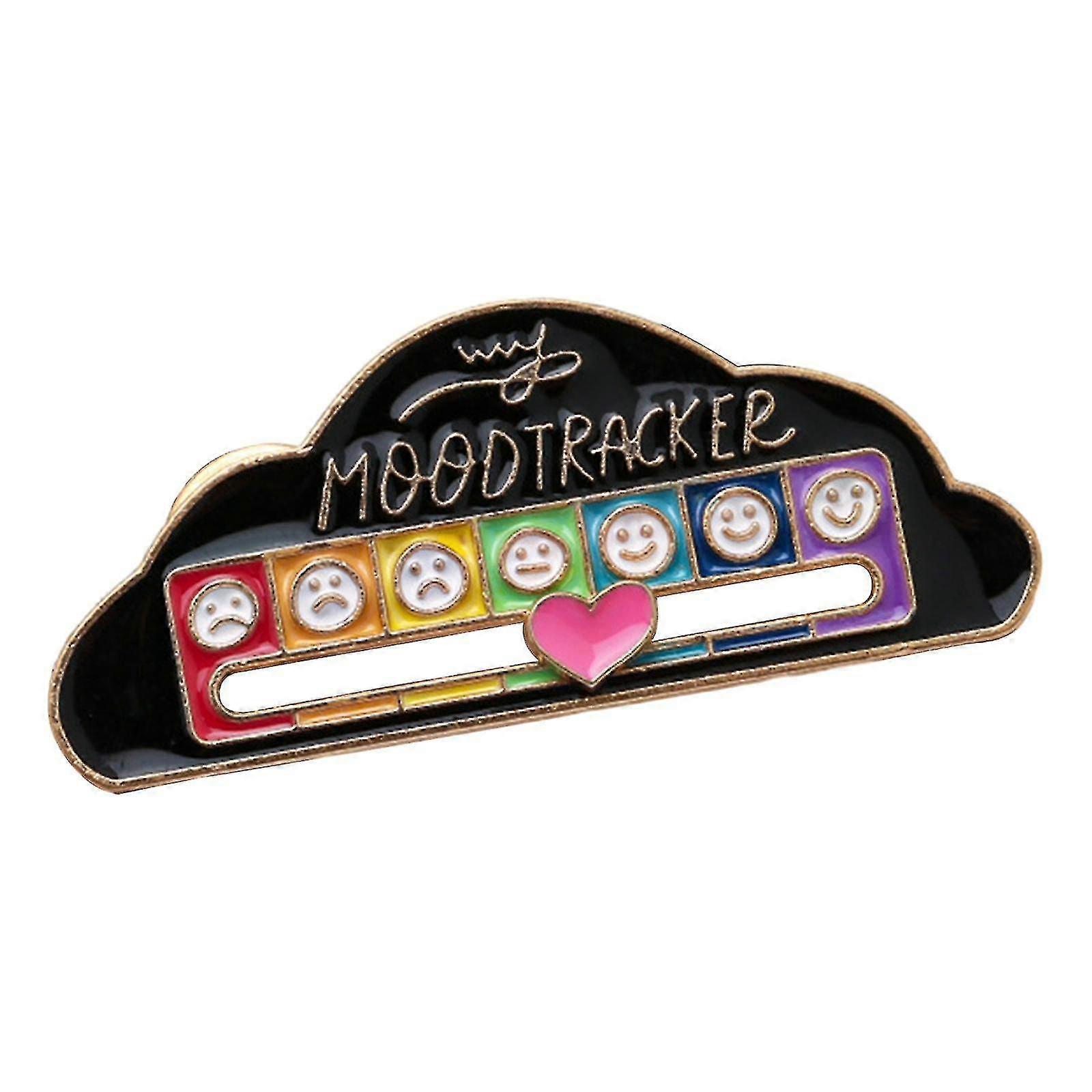 Mood Tracker Pin Brooch Pin Jewelry Gift