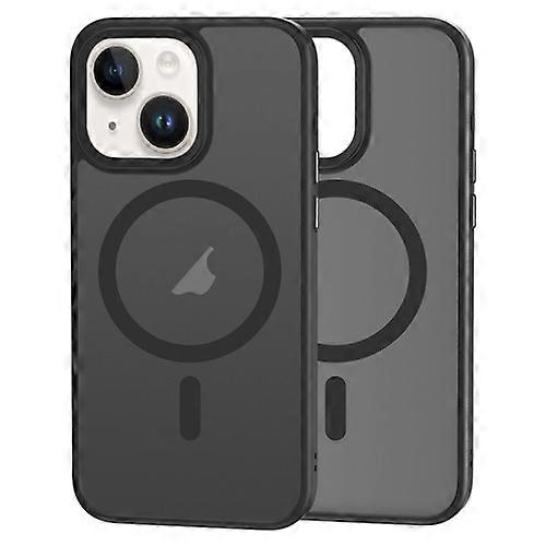 For iPhone 15 Brilliant Series MagSafe Micro-frosted Anti-fingerprint PC Mobile Phone Case