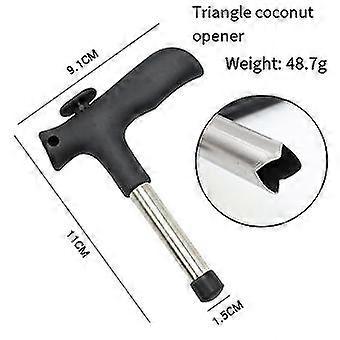 Stainless Steel Coconut Opener Tool, Straw Hole Maker Safe & Easy To Open Coconut Tool,small