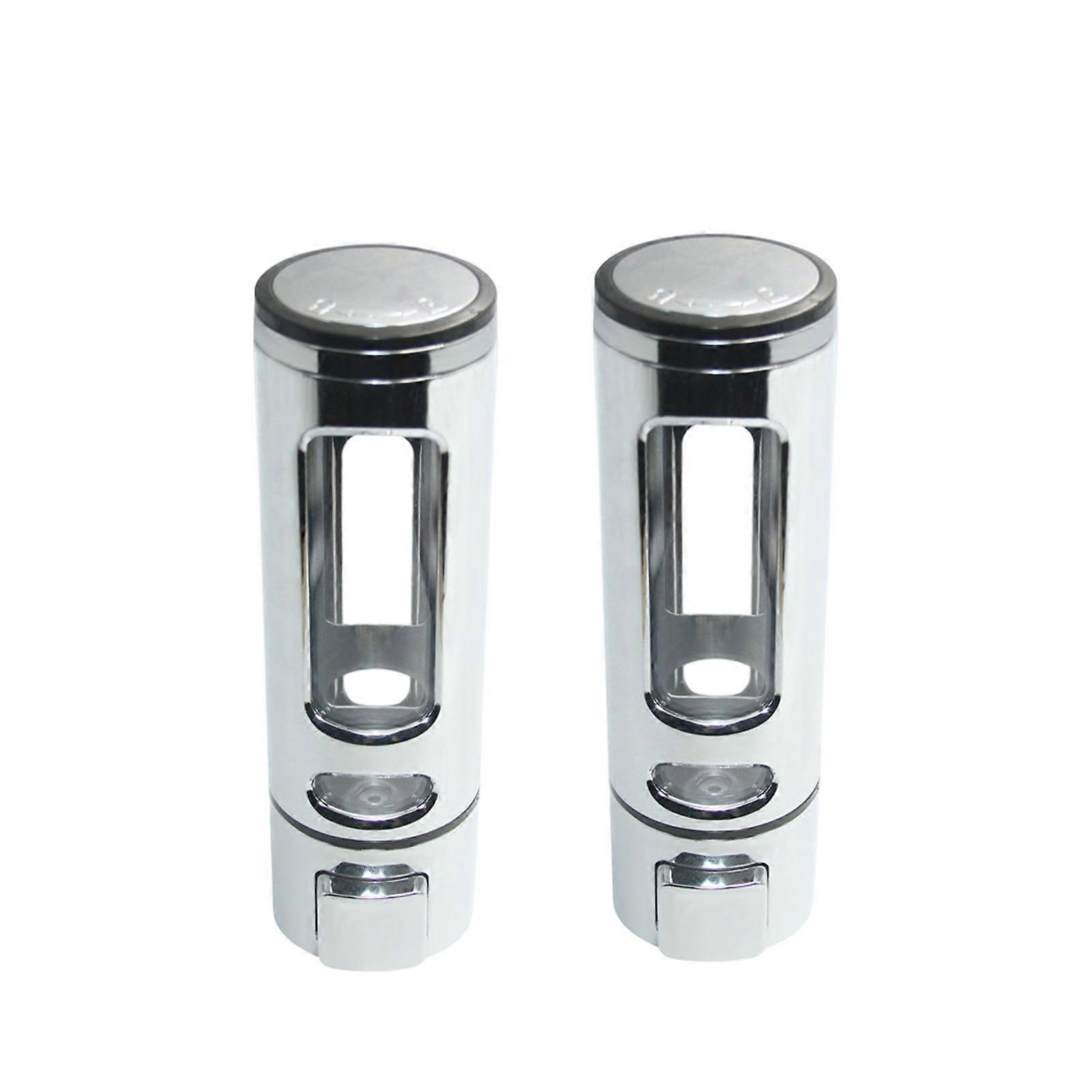 2 in 1 Hand-pressed Shampoo Dispenser Waterproof Moistureproof Liquid Container for Bathroom