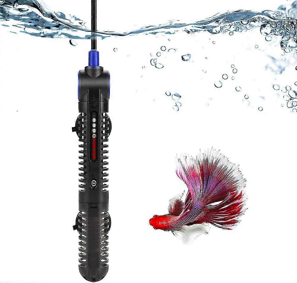 Submersible Aquarium Heater 50w Fish Tank Heater 50 Watt Adjustable Temperature For 5 To 15 Gallon Tank
