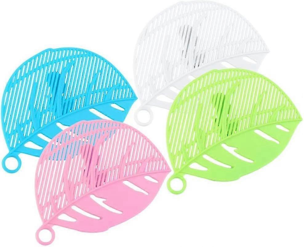 4 Pcs Leaf Shaped Rice Sieve - Home Kitchen Accessories