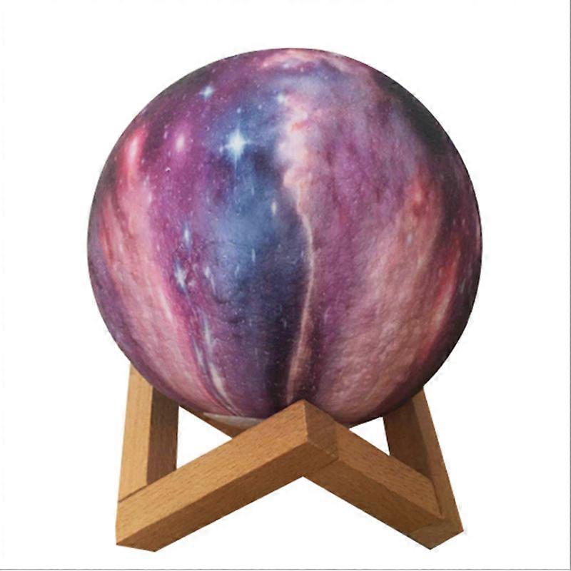 Moon Lamp Starry Sky Light Bedroom Night Light Touches To Change Color