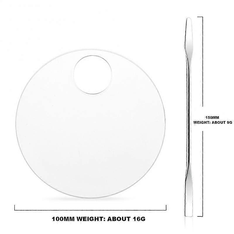 1 stuks Nail Art Acryl Display Board Nagel Schilderen Palet Vlinder Mooi