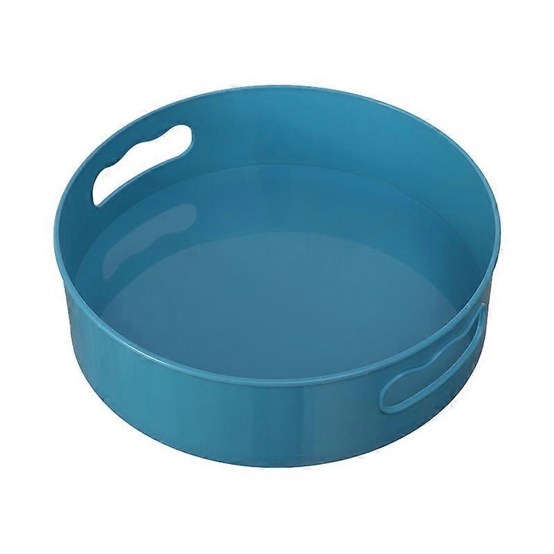 Rotating Tray Creative Non Slip Versatile PP Large-capacity Kitchen Storage Plate for Home KAESI