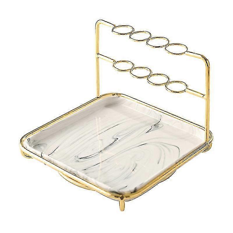 Iron, Ceramic Storage Holder For Home