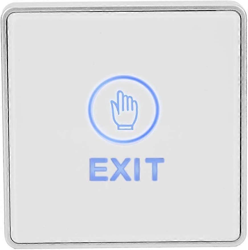 Home Security Unlock Exit Button, Touch Sensor Door Access Control System Switch For Door