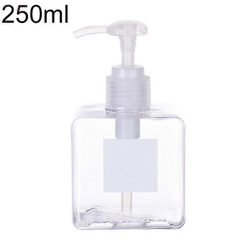 100/150/250ml Home Shower Shampoo Lotion Empty Refillable Pump Dispenser Bottle