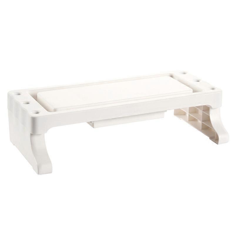 Multifunctional Computer Monitor Riser Stand Support Phone Keyboard Storage Rack