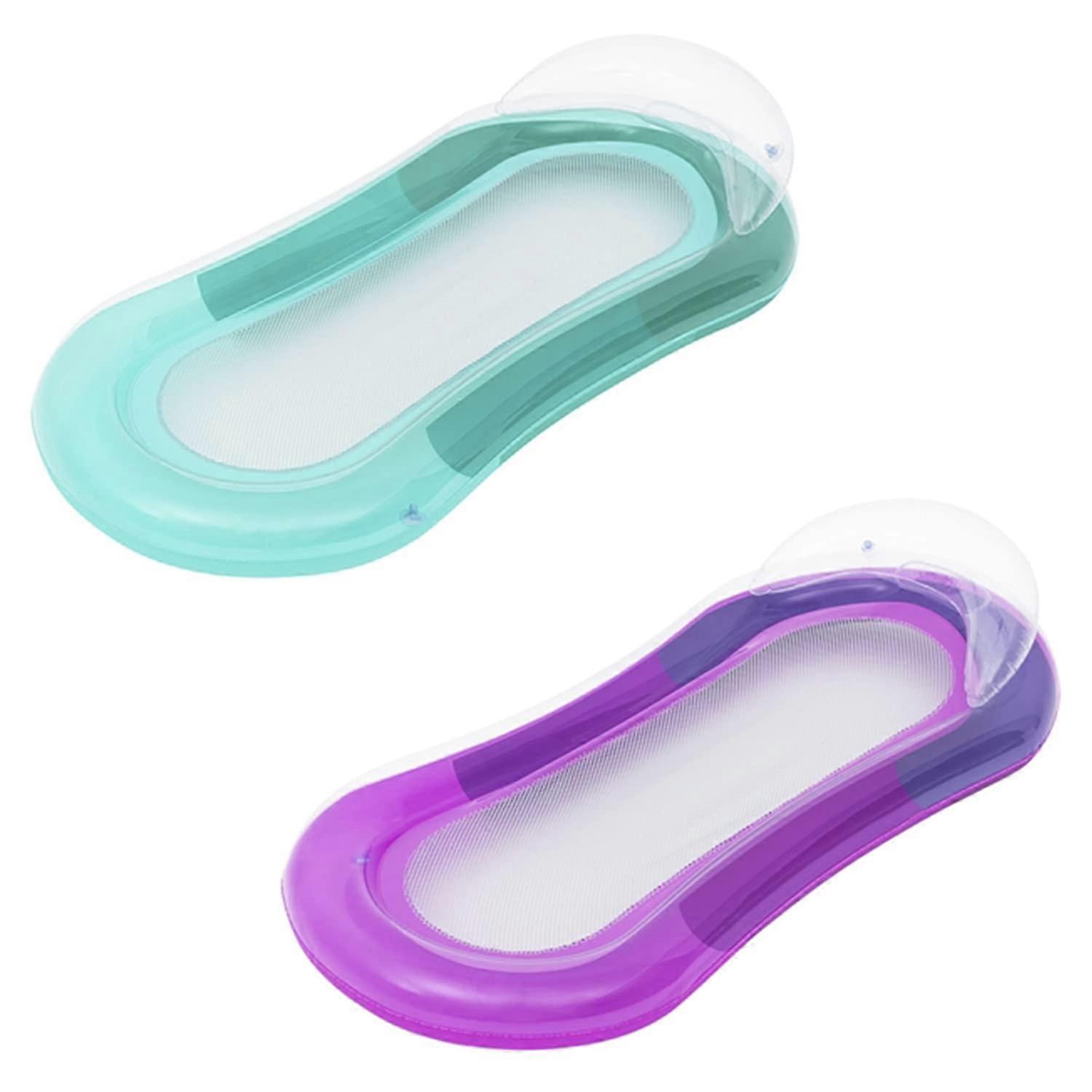 Pool Mattress with Net Bottom