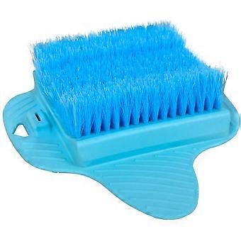 Cepillo Exfoliante / Masaje de Pies - Ducha - Azul