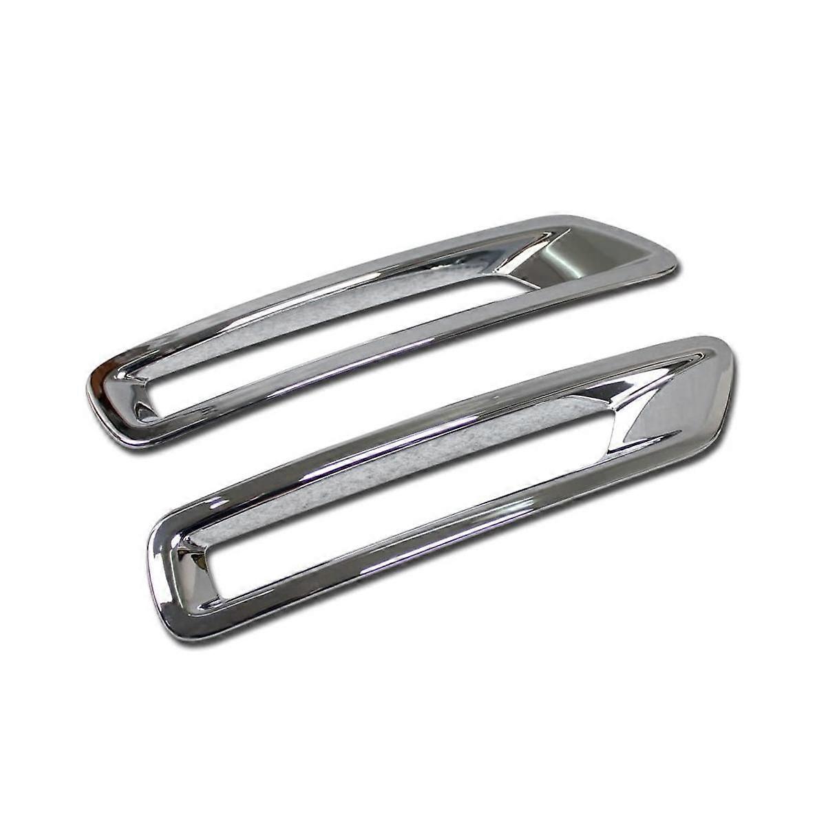 For Leaf ZE1 2017 2018 2019 Car Rear Tail Fog Light Cover Frame Trim Fog Lamp Accessories - 2PCS