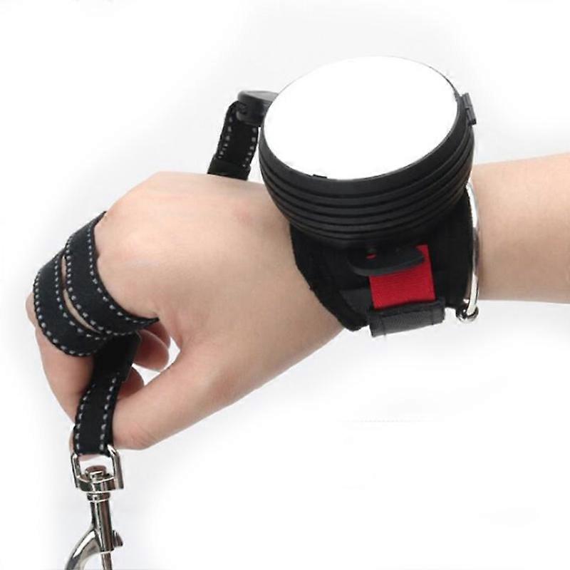 EVAGO Pet Walking Leash with Anti-Slip Handle Reflective Nylon pet Leash, Wrist Pull Rope with Light Ideal, Suitable for Hiking, for Small Medium Larg