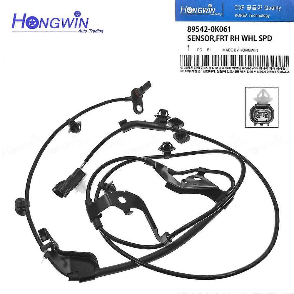 89543-0K061 89542-0K061 μπροστινός δεξιός αριστερός αισθητήρας ταχύτητας ροδών ABS για τη Toyota Hilux Vigo 2.7L 2004-2012 895430K061 895420K061