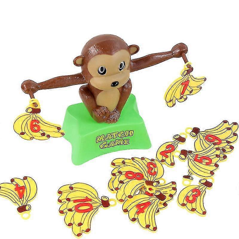 Libra Monkey Banana Digital Balance Scale Positive And Negative Balance Children's Educational Early Education Learning Toy