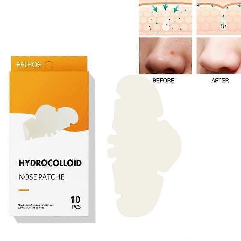 Patch Nose,Hydrocolloid Patches For Nose Pores, Pimples, Zits And Oil ,overnight Pore Strips To Absorb Acne Nose Gunk