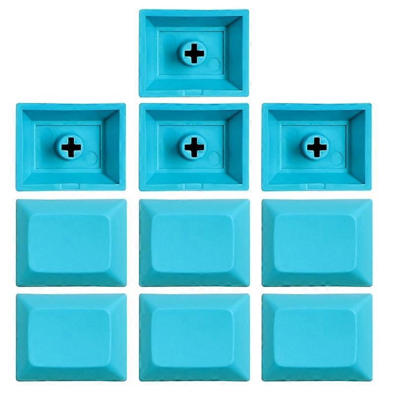 10-key DSA Profile PBT Blank Key Caps, Dyeing Sublimation Cap No Engraving