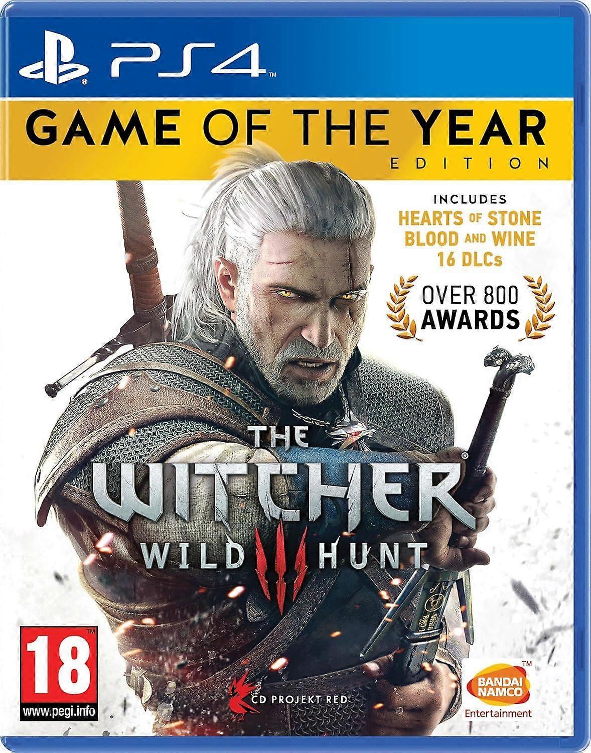 The Witcher III (3) Wild Hunt - Game of the Year Edition PS4 Game