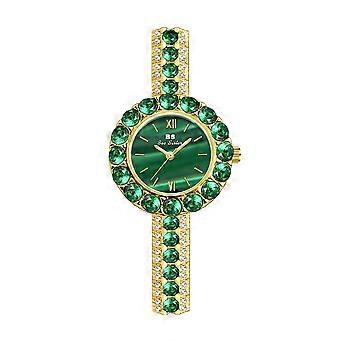 BS Bee Sister Rétro Malachite Texture Vert Montre