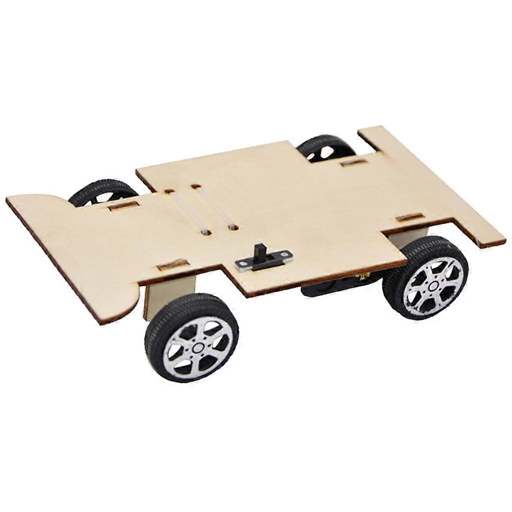 Electric Car Model DIY Assemble Kit School Physics Science Educational Toy