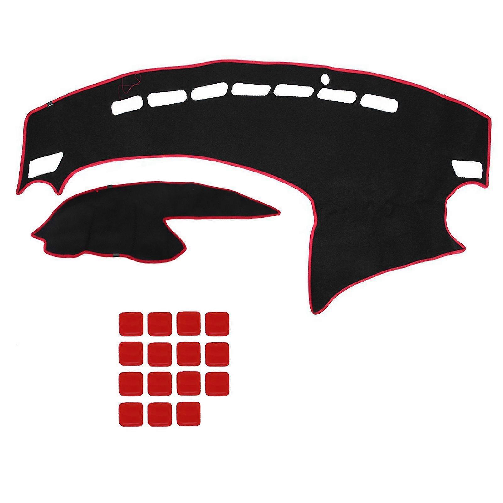 Car Dashboard Cover Mat for Mazda 3 2009-2013 - Black - Sunshade - Easy Install - UV Protection - Fits Perfectly