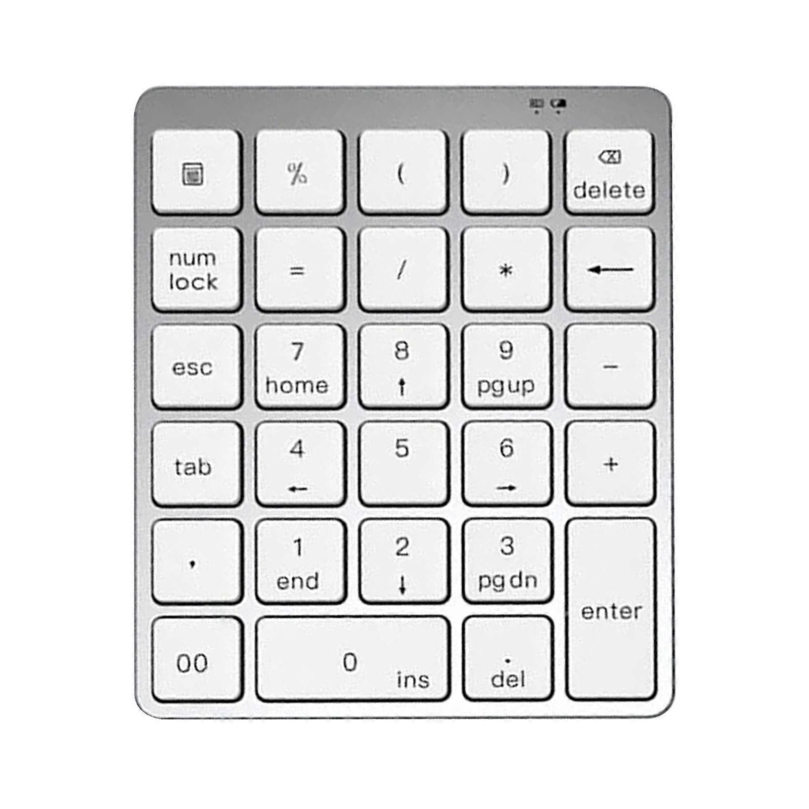 28-Key Keypad Data Entry Keyboard for Smartphones, Tablets, Surface Pro