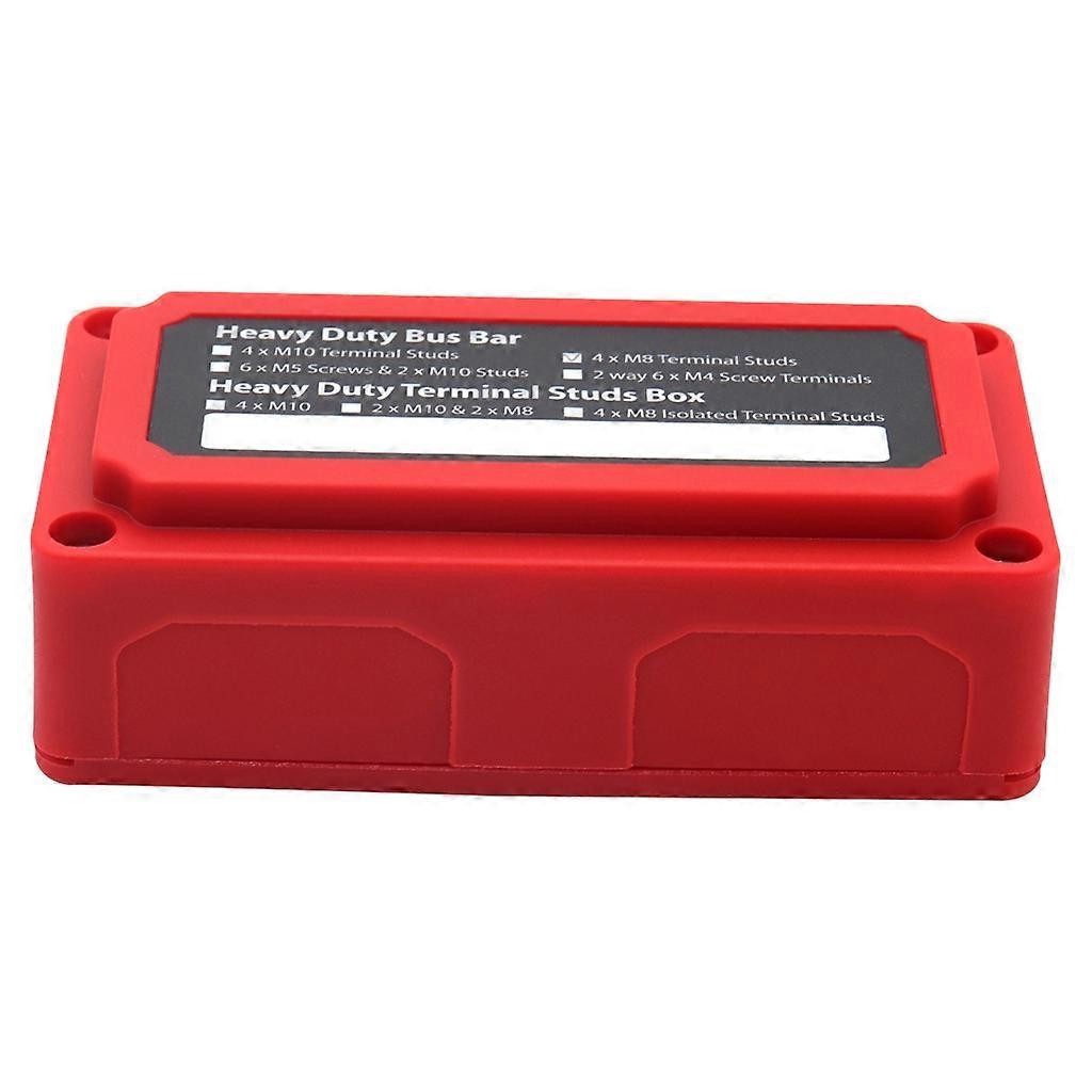 Upgraded Bus Bar Box BusBar Box-Power Distribution Block Removable Window