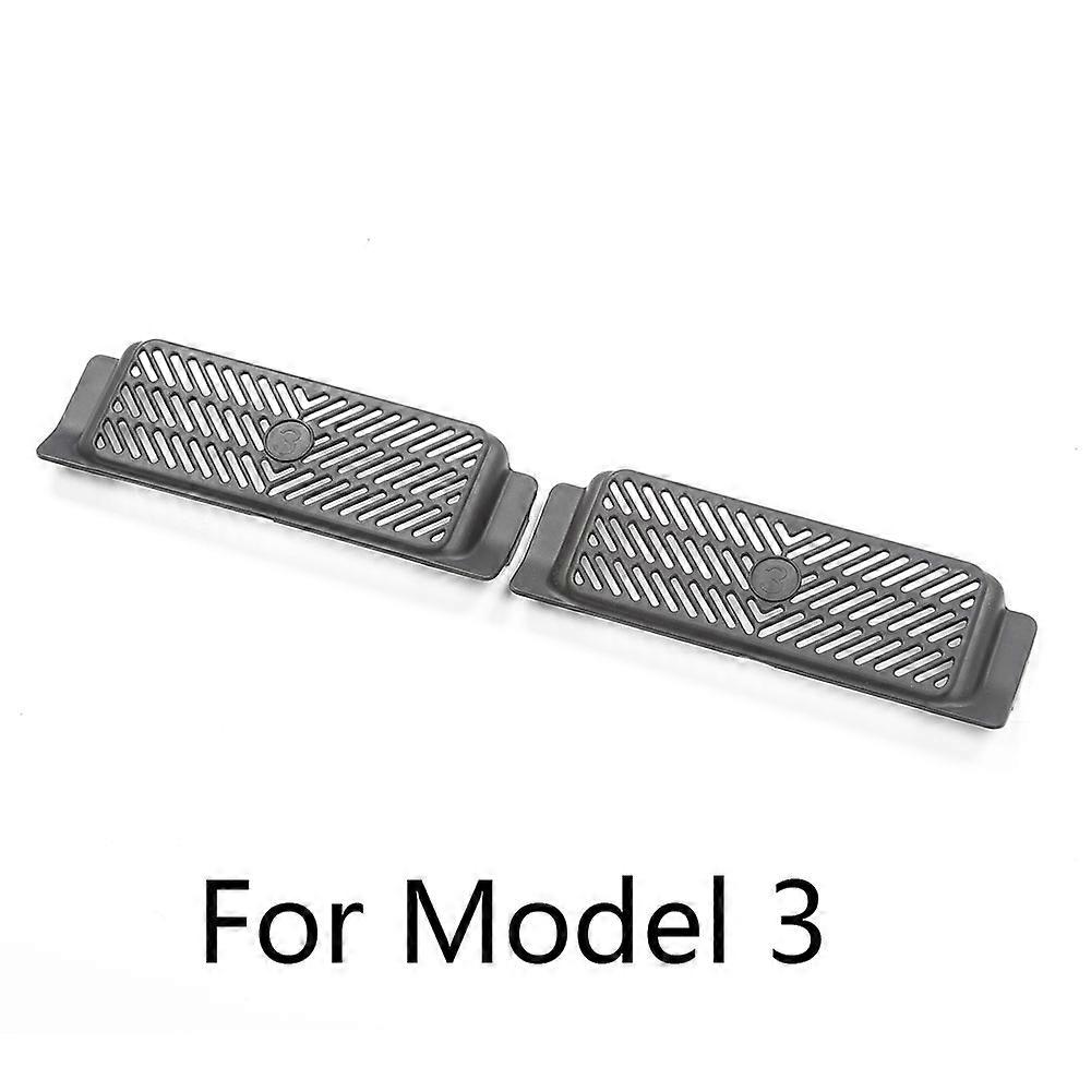 עבור Tesla Model Y דגם 3מתחת למושב כיסוי שקע אוויר מסכת שקע מיזוג אוויר עבור Tesla 2021/2022 אביזרי רכב