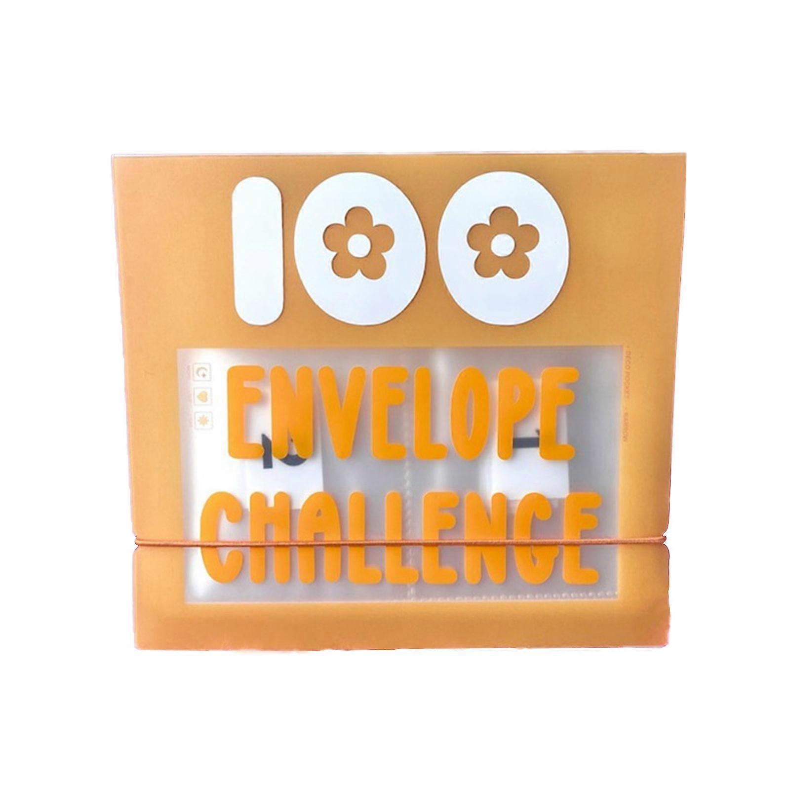 100 Envelope Cash Stuffing Savings Challenge Binder