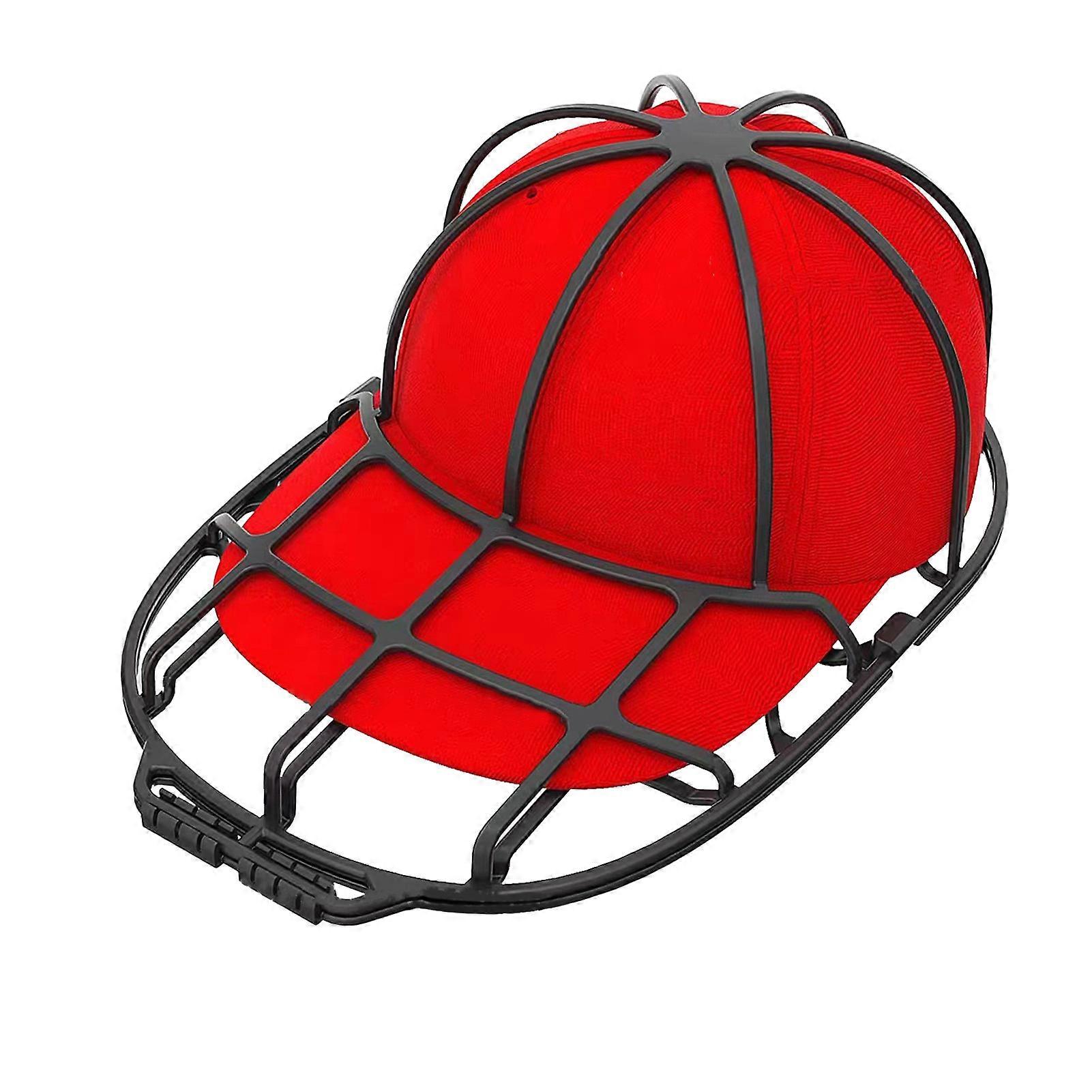 Hat Cleaning Cage Curved Cap Air Drying Machine Washing Protector PP Plastic Hat Washer Frame