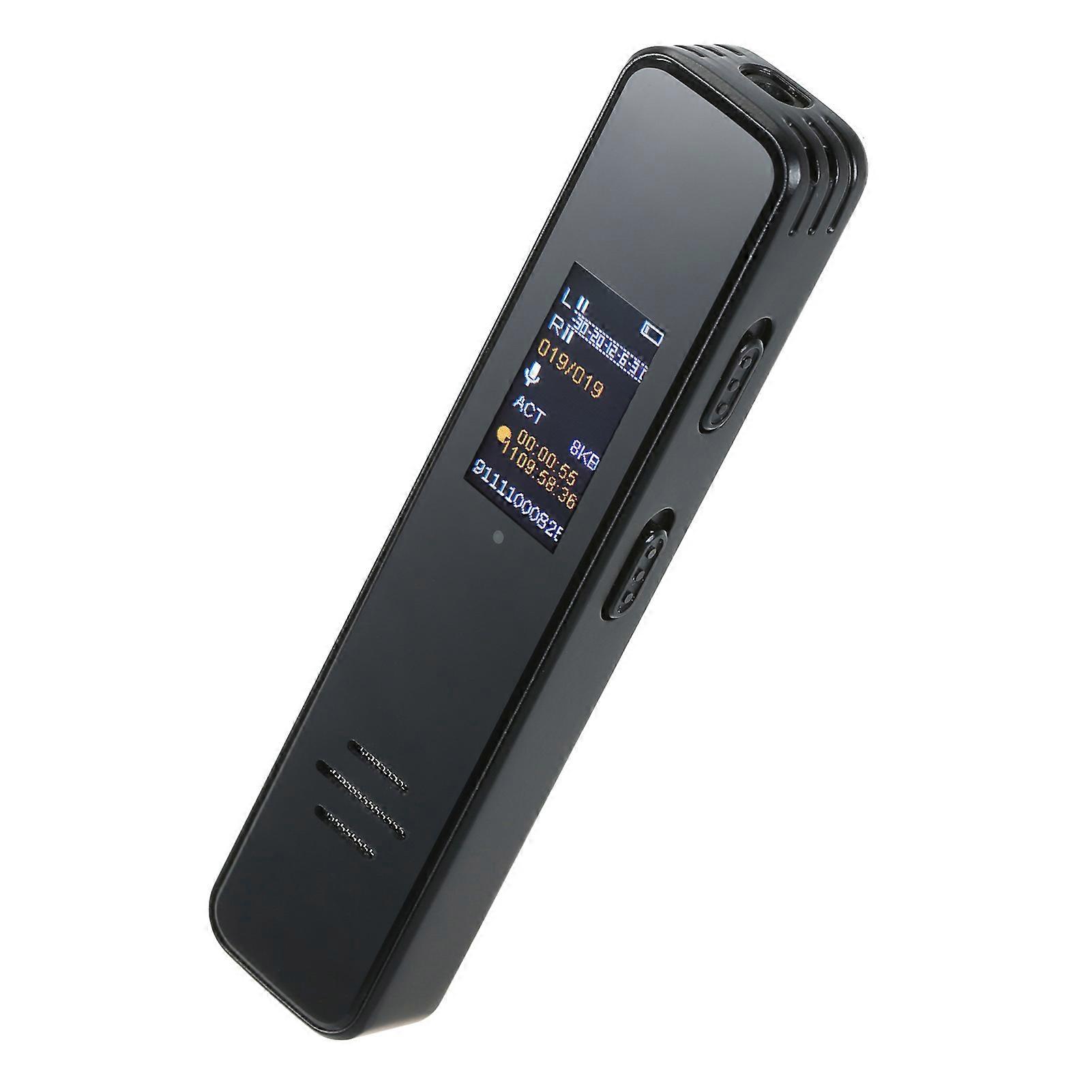 Audio Recorder Mini Digital Voice Activated Recorder 64GB Dictaphone Support MP3 Music Playing/Timer Recording/Password Protection/A-B Repeat/OTG Func