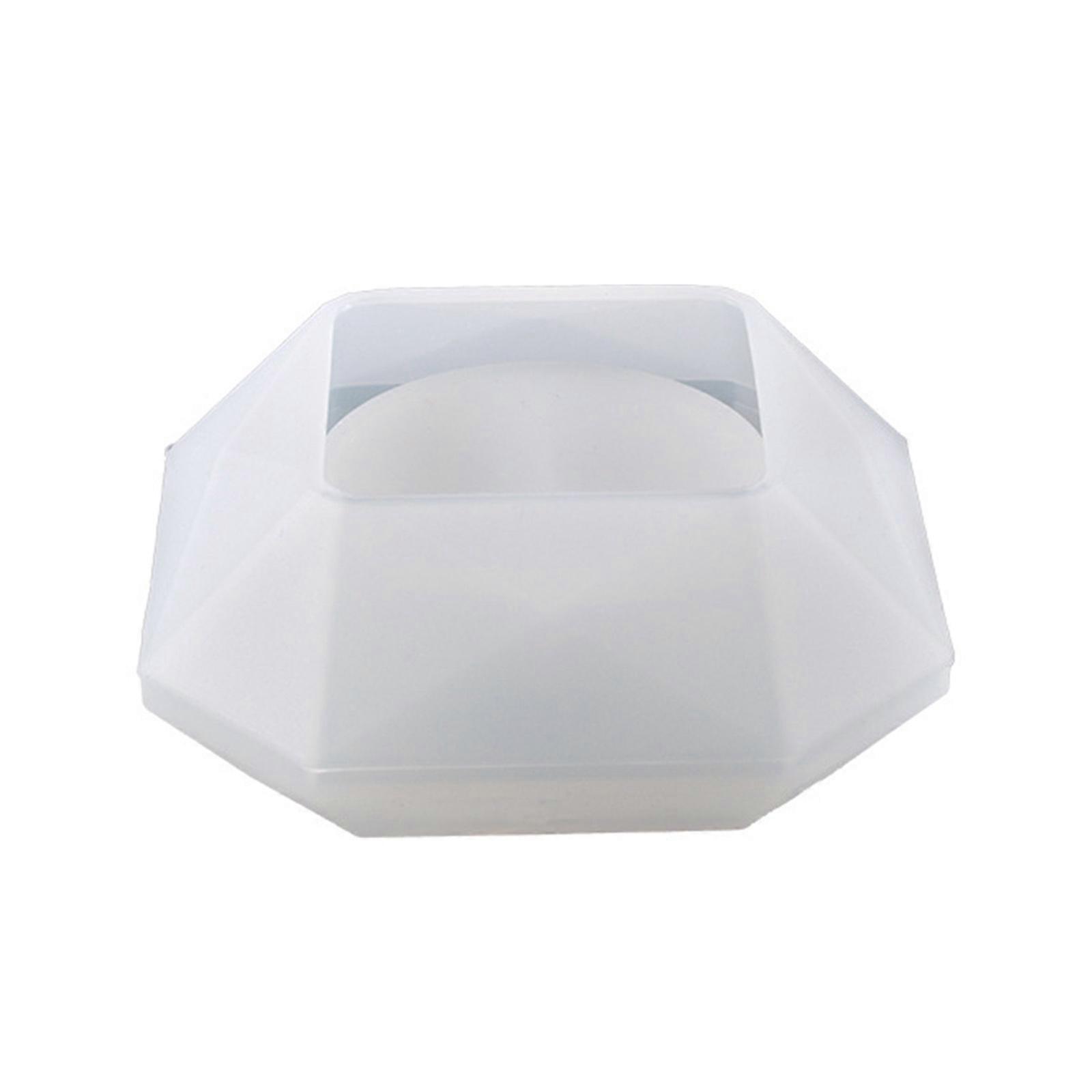 Diamond Candlestick Epoxy Casting Resin Mold Silicone Candle Holders Moulds