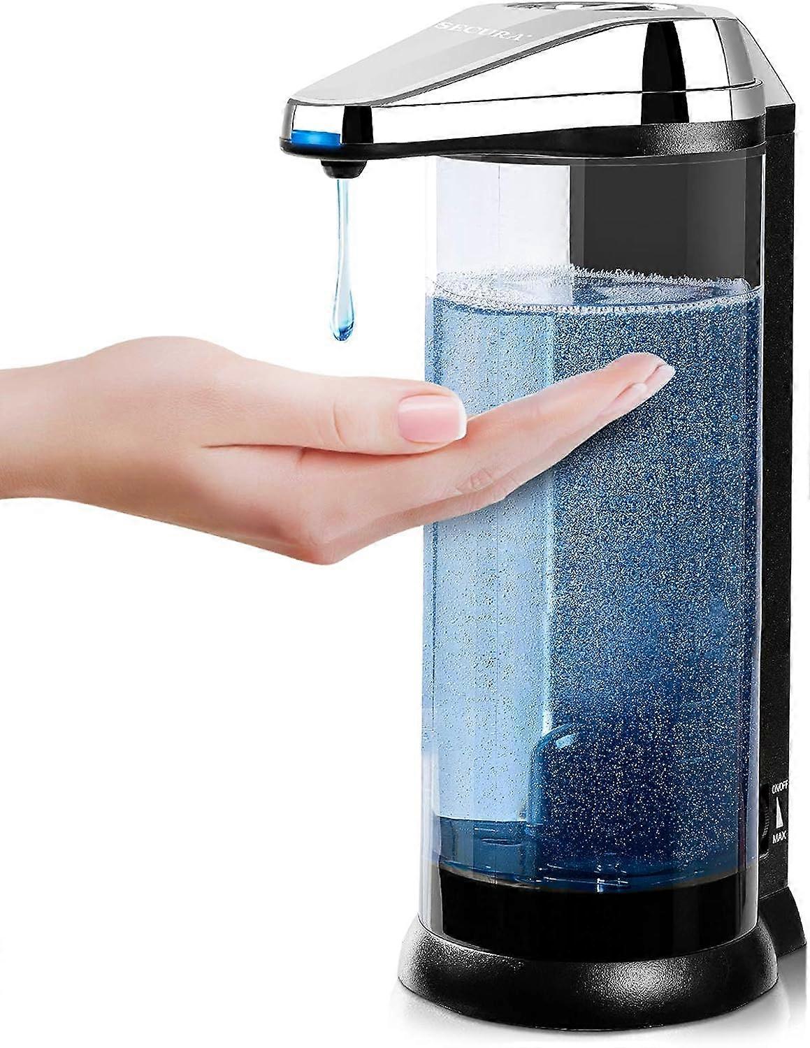 Premium 17oz/500ml Touchless Electric Auto Soap Dispenser with s Dispensing Volume Control Dial