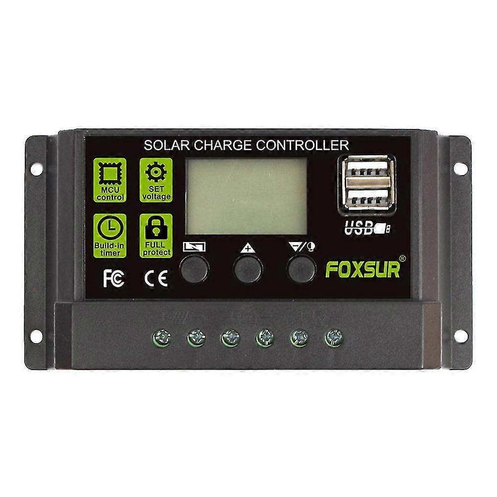 12V / 24V Automatische Identifikation Intelligenter Solarregler Automatischer Universalregler (30a)