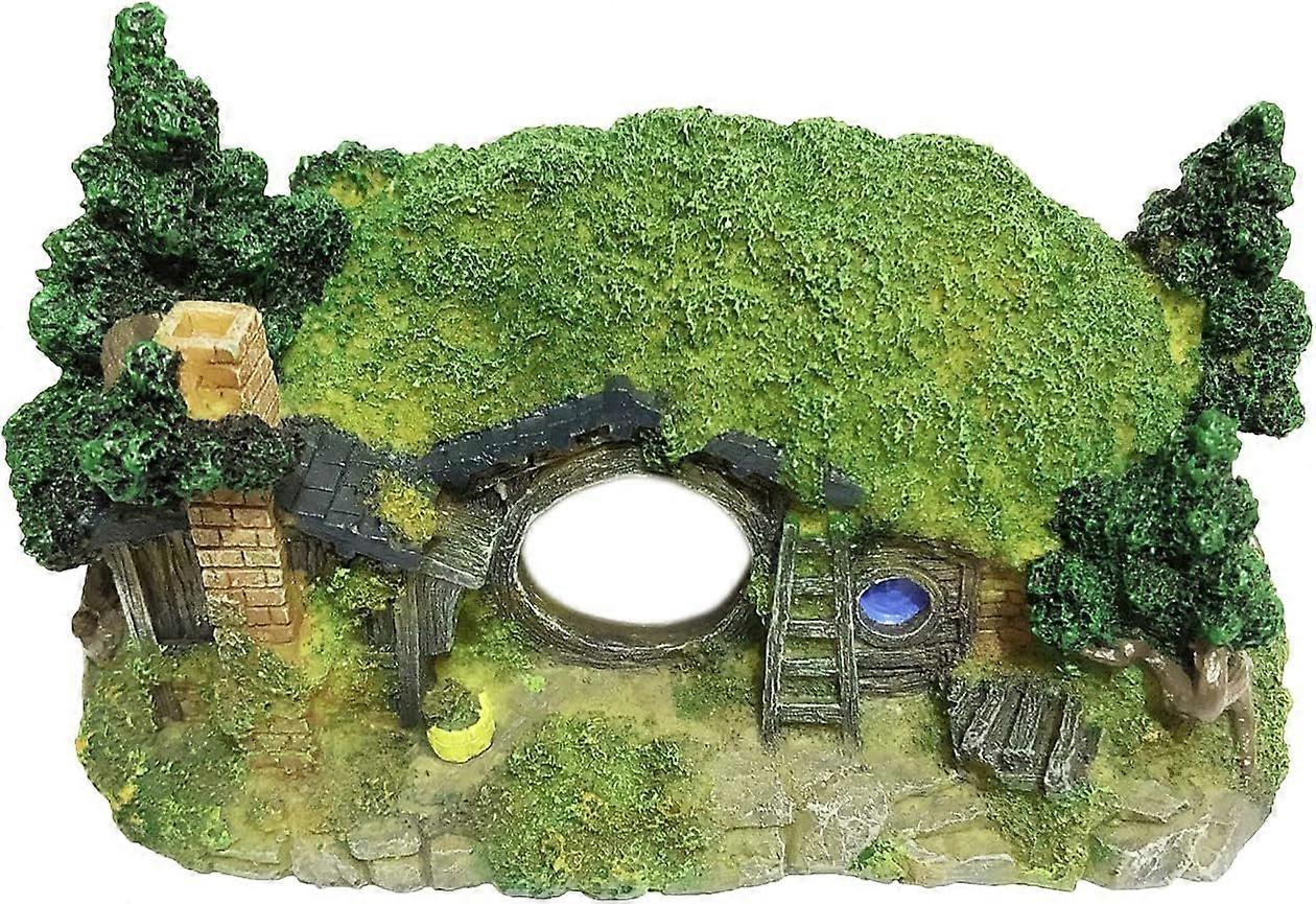 Hobbit Kalesi Akvaryum Dekorasyonu - Akvaryum Dekorasyonu