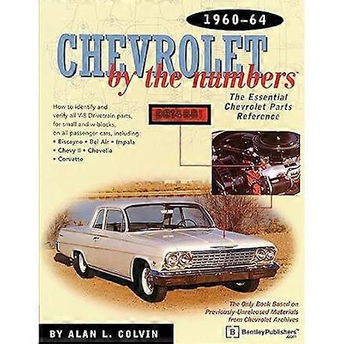 1960-1964 MODEL Parts Reference: Chevrolet by the Numbers Highly Detailed Book
