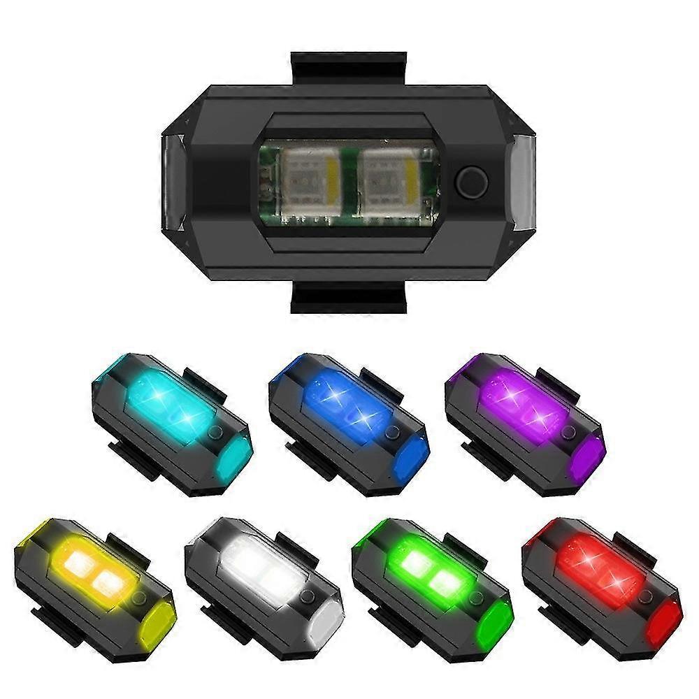 Universal Led Warning Light Strobe Light Motorcycle Bike Drone Strobe 3 Modes