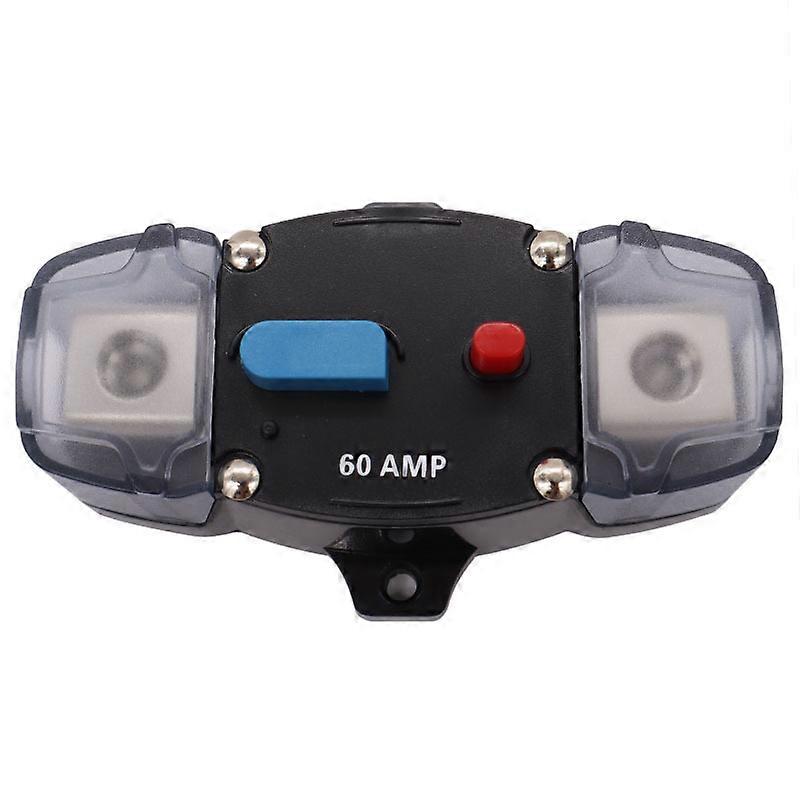 12v-48vDC 50A 60A 100A 150A 200A 250A 300A Car Truck Audio Amplifier Circuit Breaker Fuse Reset Waterproof Power Protection